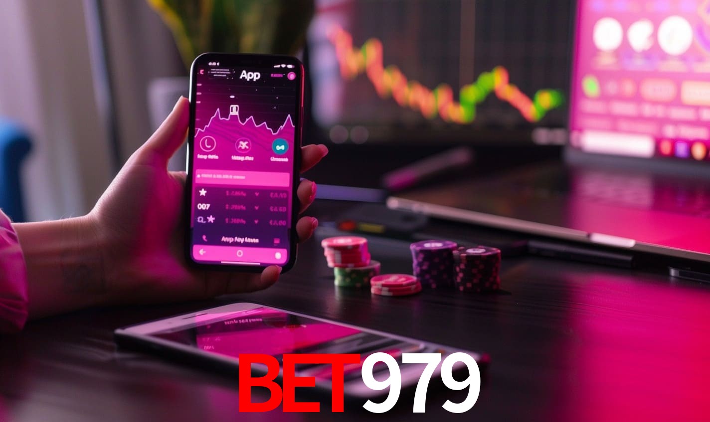 Comparação APP mobile vs versão web da BET979